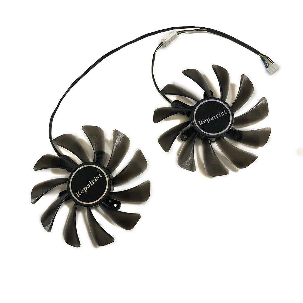 DIY 2 шт./компл. 95 мм GAA8S2U RX 5700 GPU VGA охлаждающий вентилятор для Powercolor dataland RX5700 XT 8G X