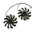 DIY 2 шт.компл. 95 мм GAA8S2U RX 5700 GPU VGA охлаждающий вентилятор для Powercolor dataland RX5700 XT 8G X видеокарты охлаждения