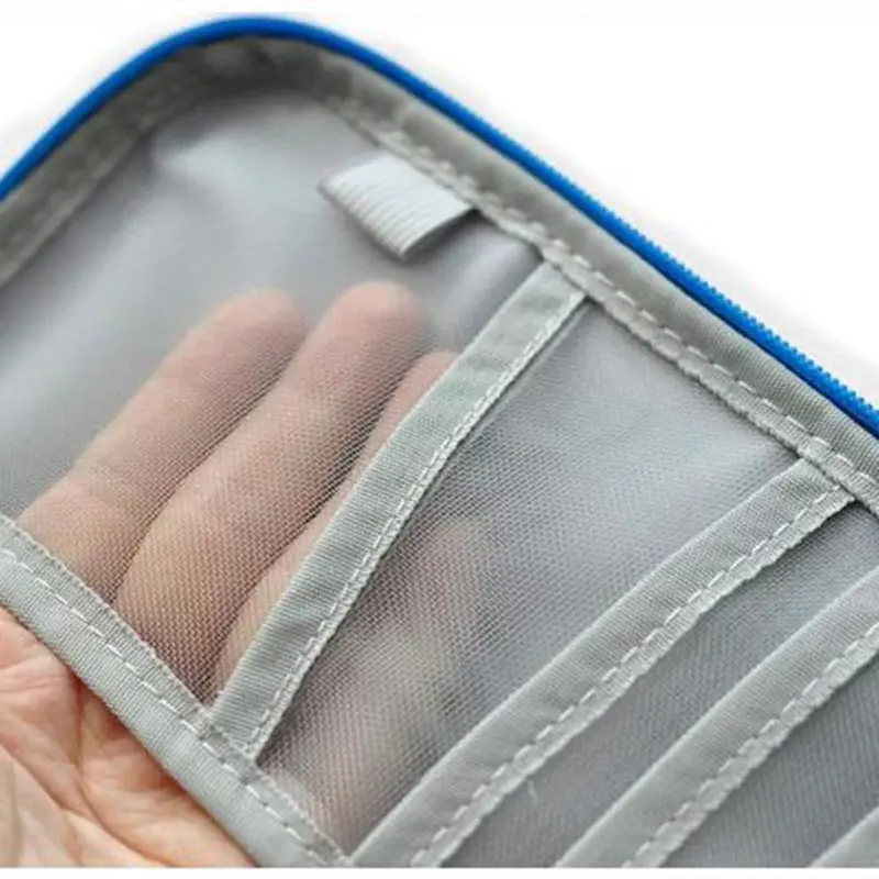 

Travel Wallet Passport Holder Credit Card Holder Money Cash Bag Coin Purse License Organizer Clutch Card Pack W5H55W15