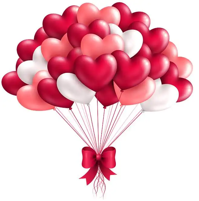 

10pc Pink Red White Heart latex balloons love heart Inflatable air helium balloon Birthday Wedding Valentine's Day decor supplie