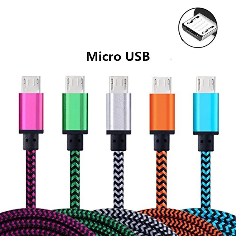 123 meter micro usb phone cable android charger cable kabel micro usb charging wire cord for xiaomi redmi 5 plus 8 7 6 6a s2 free global shipping