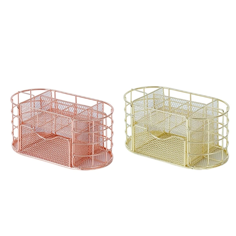 

Simple Stylish Desktop Iron Wire Pen Holder Remote Holder Mesh Pen Holder Case