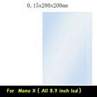 SLA 3D-принтер FEP пленка для Photon Mono X Смола 3D принтер 280x200 мм260x16 5 мм LCD FEP листы 0,15 мм FEP пленка все 8,9 дюймовый ЖК-дисплей
