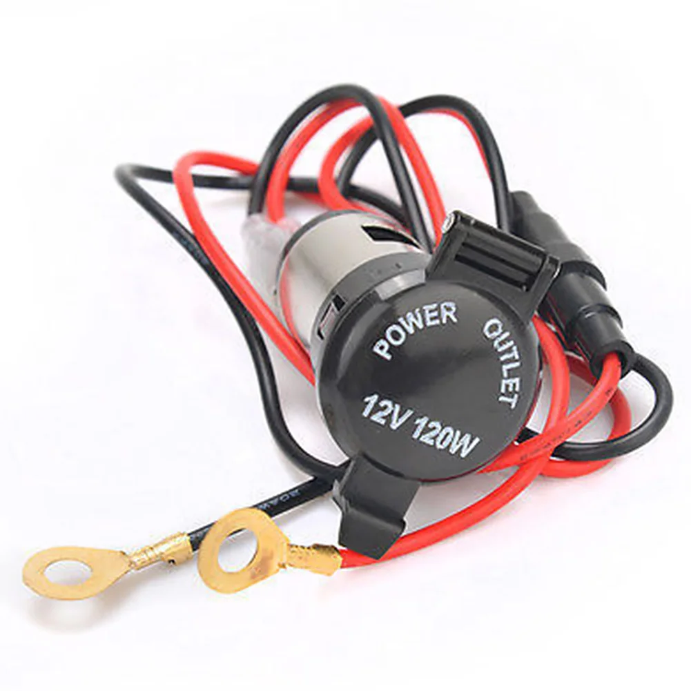 Автомобильные износостойкие мотоцикл 12 В гнездовой разъем 120 Вт Многоцелевой