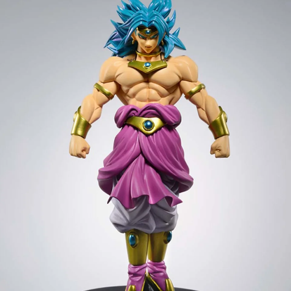 1-A52 Dragon Ball Z Broli Broly Супер Saiyan стоящая версия ПВХ фигурка DBZ Goku Fighting Коллекционная модель 22 см - Цвет: 1-A52