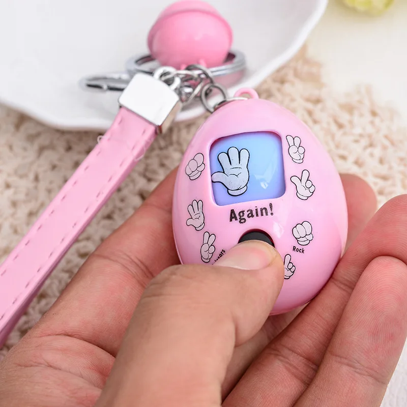 Мультяшная игрушка догадка Яйцо Брелок камень ножницы ткань гача ярмарка