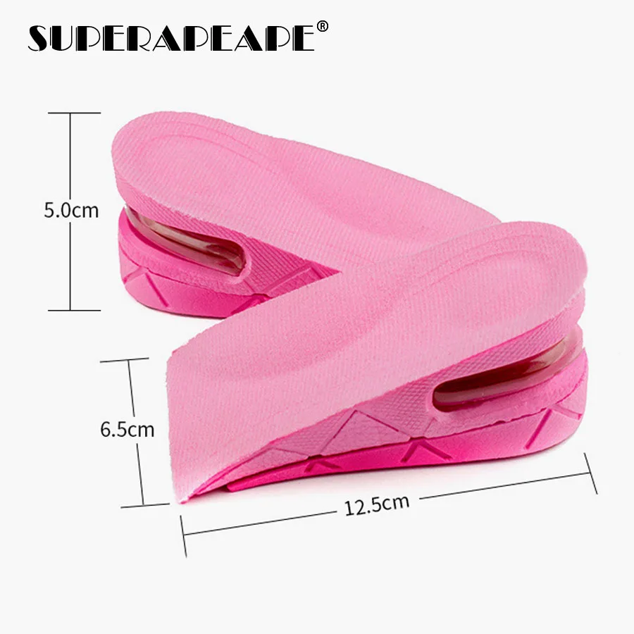 

Unisex Half Insole Heighten Increase Height Insole Arch support Heel Insert Sports orthopedic shock absorption shoe insole