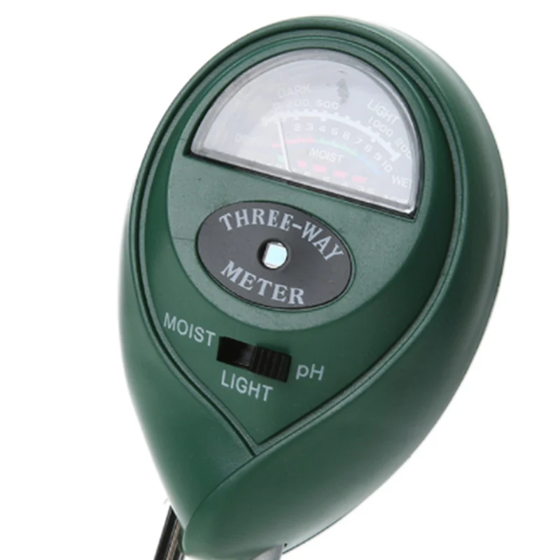 3 в 1 ph метр для почвы тестер измеритель влажности растений цветов овощей