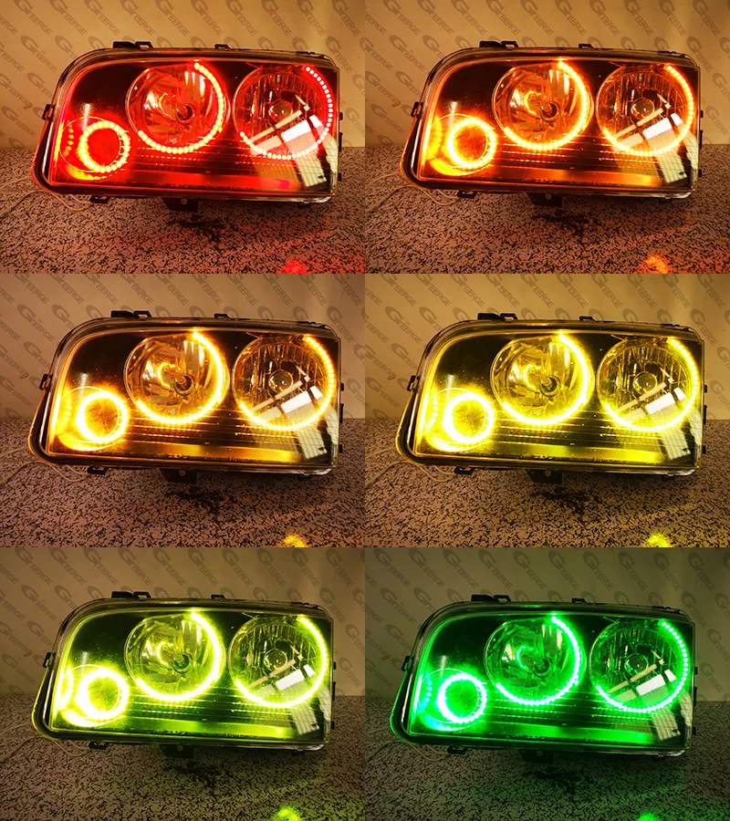 Для Dodge Charger 2006 2007 2008 2009 2010 BT App RF дистанционное управление многоцветный ультра