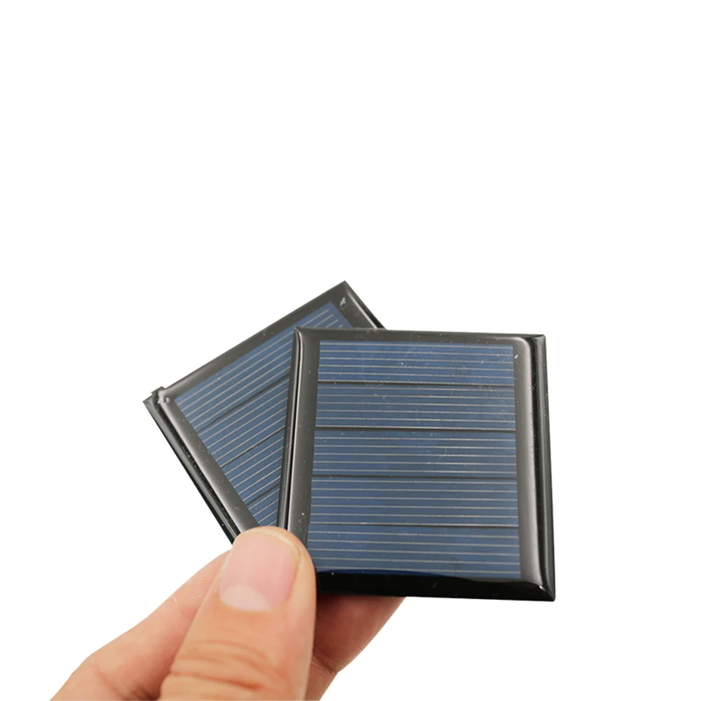 2 шт 2.5Vdc 110mA модуль зарядного устройства 0 28 вт DIY ватт Солнечная Панель