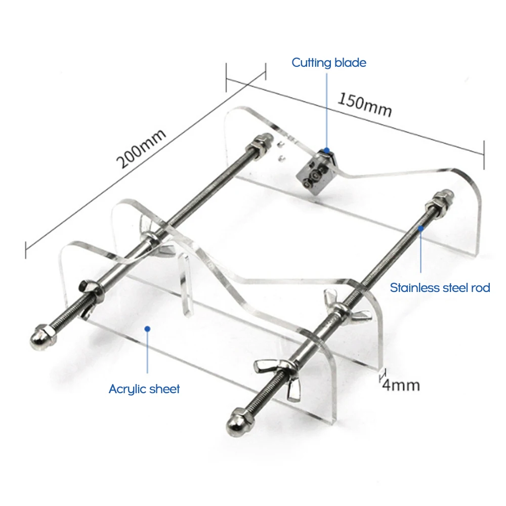 

White Glass Bottle Cutter DIY Tools for Cutting Round Square Bottles