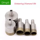 10 мм хвостовик спеченный Алмазный сердечник мраморный нож 4-45 мм прямое Отверстие пила Настольный сверло для стекла керамики камня нефрита пластика