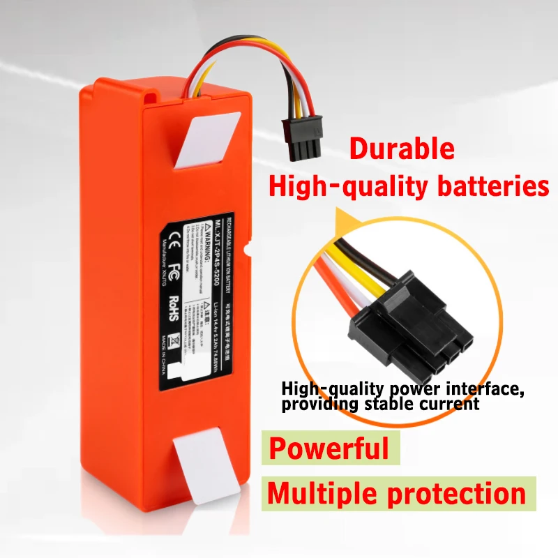 Оригинальный умный робот пылесос запасная батарея для Xiaomi Roborock S50 S51 S55 аксессуар