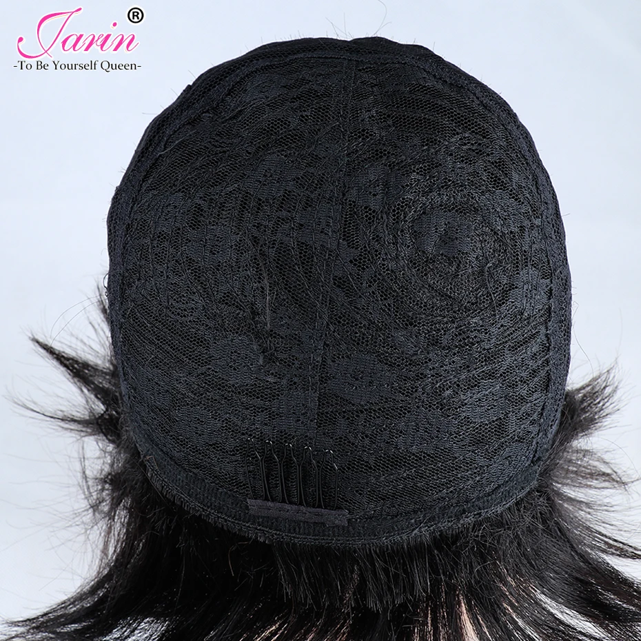 None Lace 100% парик из человеческих волос с бахромой для черных женщин перуанские