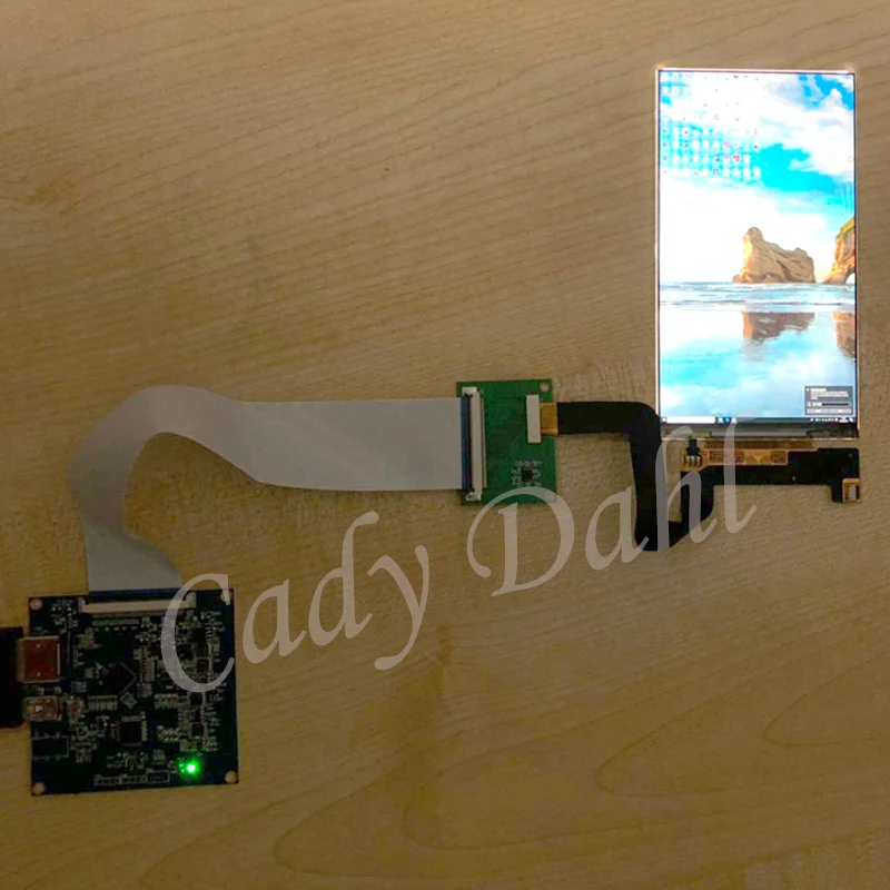 Плата HDMI в MIPI модуль с 5 дюймовым ЖК экраном 2K 2560X1440 LS055R1SX08 дисплей панель для Raspberry