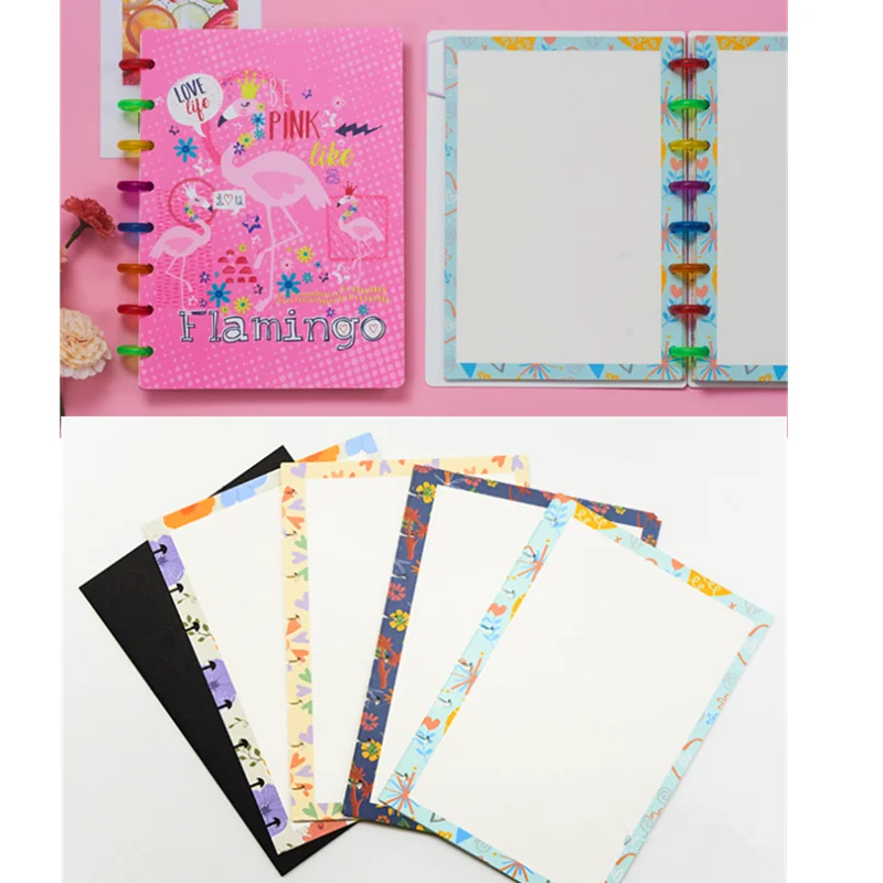 A5 креативная Съемная записная книжка с отрывными листами дневник альбом для