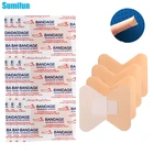 15101530 шт первой помощи медицинский пластырь для ран бабочка Форма клейкие Полоски Бинта пластырь Водонепроницаемый для травмы C1996