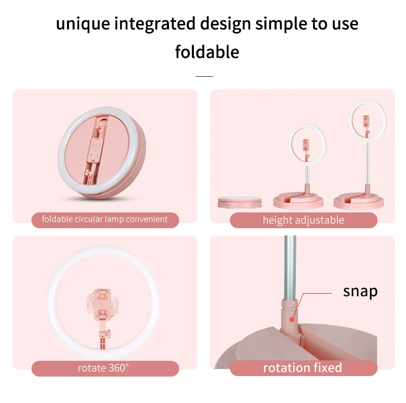 Лидер продаж мини кольцевой светильник 12-дюймовый светодиодный для фотосъемки