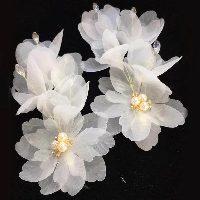 Шпилька для волос с красными цветами девочек|Украшения волос| |