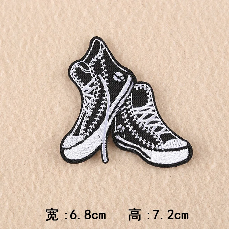 Модные нашивки HEY с вышивкой полоса на одежде наклейка в стиле панк Diy Аппликации