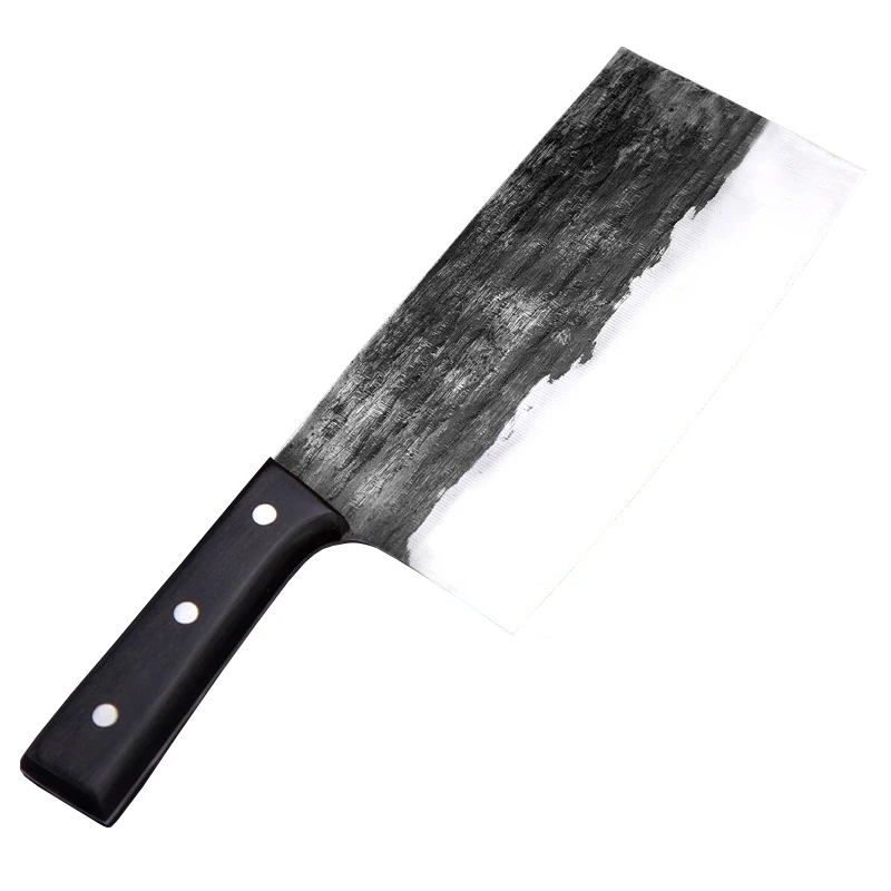 

Handmade Forged Kitchen Santoku Knife Carbon Steel Forged Chinese Knife Meat Cleaver Chopper Kitchen Knives