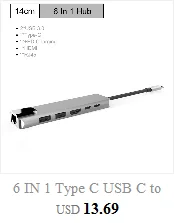 5 в 1 usb-хаб Micro USB для сети LAN Ethernet RJ45 адаптер с 3 портами USB 2,0 концентратор Для iMac аксессуары для ноутбуков