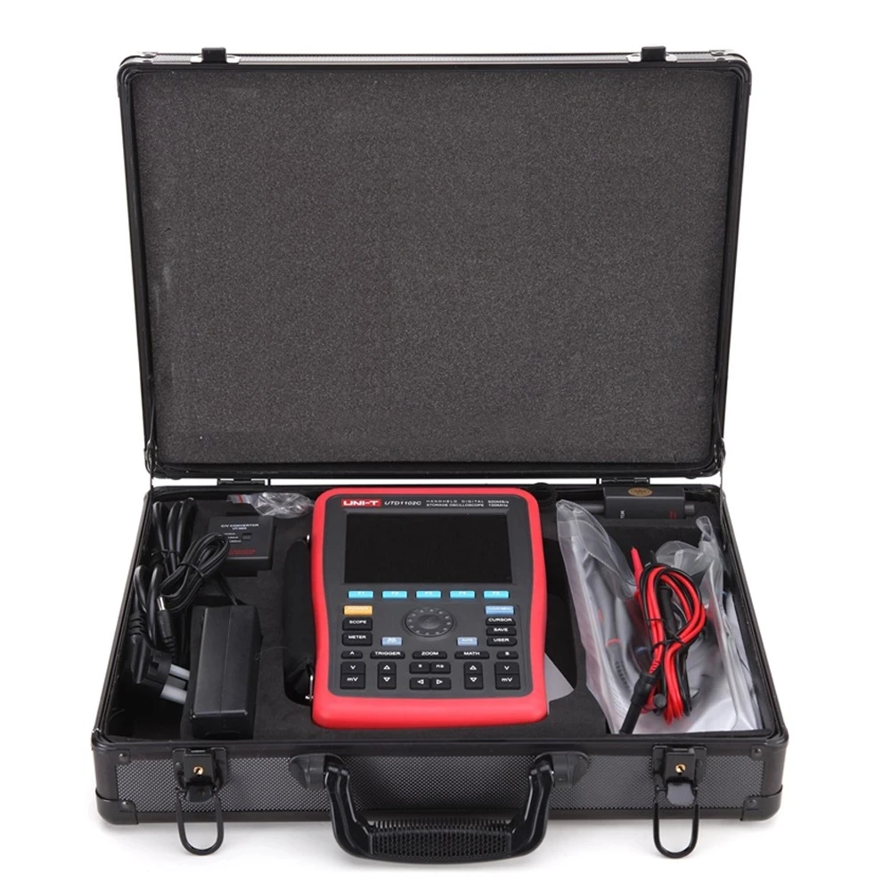 UNI T UTD1062C Ручной цифровой запоминающий осциллограф + генератор сигналов