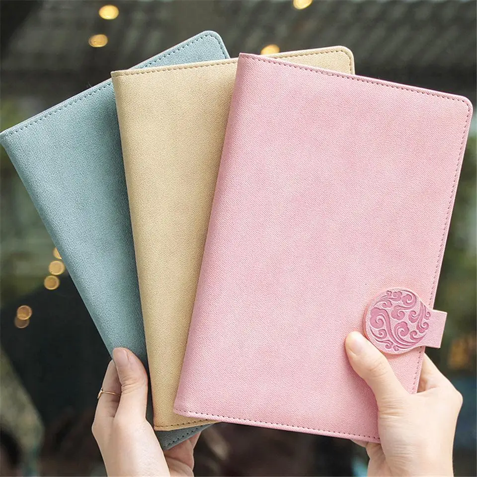 Блокнот планировщик А5/А6/B5 кожаный журнал в твердой обложке дорожный школьный