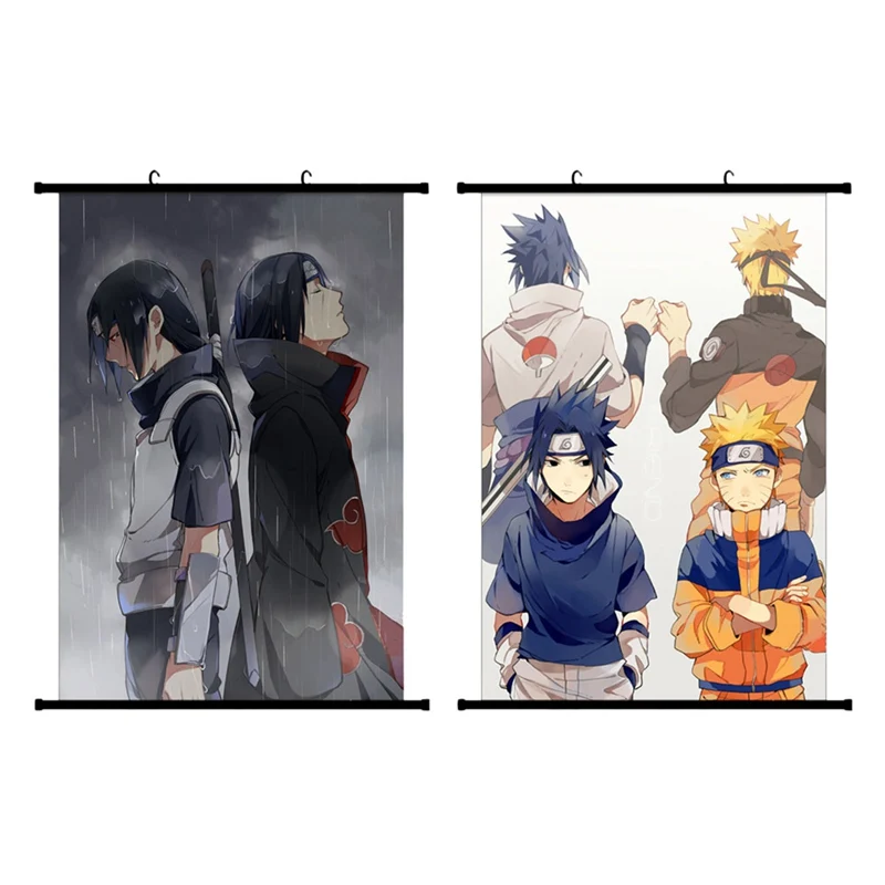 

Christmas Decoration Canvas Painting Japanese Anime Poster Naruto Uchiha Wall Art Mural for Living Room Decoration Home Deco