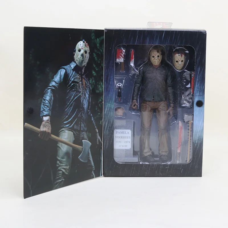 6838 stone box 18-20 см NECA Джокер клоун BJD Хищник пятница 13-я последняя часть Jason Voorhees Ultimate Jungle Hunter ПВХ фигурка - Цвет: 6838 stone box