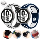 Ремешок силиконовый для Samsung Galaxy watch 4 ClassicActive 2Gear S3 Frontier, браслет для наручных часов Huawei GT2e, 20 мм 22 мм