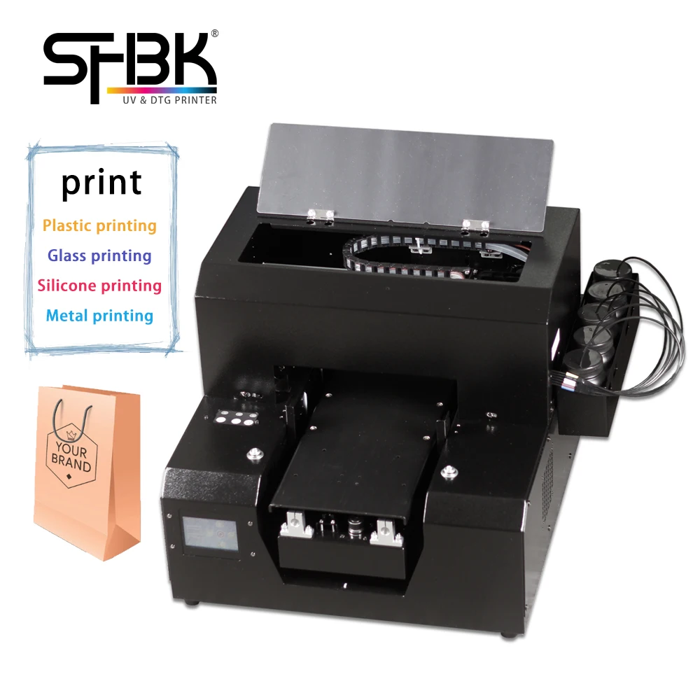 

УФ-струйный принтер A3/A4, Многофункциональная СВЕТОДИОДНАЯ Ультрафиолетовая система охлаждения для подарочной коробки, упаковочный пакет, ...