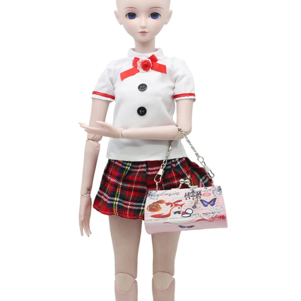 1 шт., модная сумка для кукол 18 дюймов 43 см, подходит для кукол 1/3, 1/4, BJD, 16 дюймов, посылка, аксессуары, Детские Подарочные игрушки