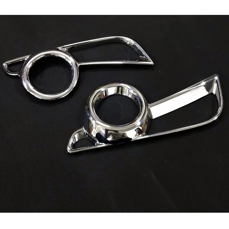 2 шт. ABS хромированный передний противотуманный светильник накладка