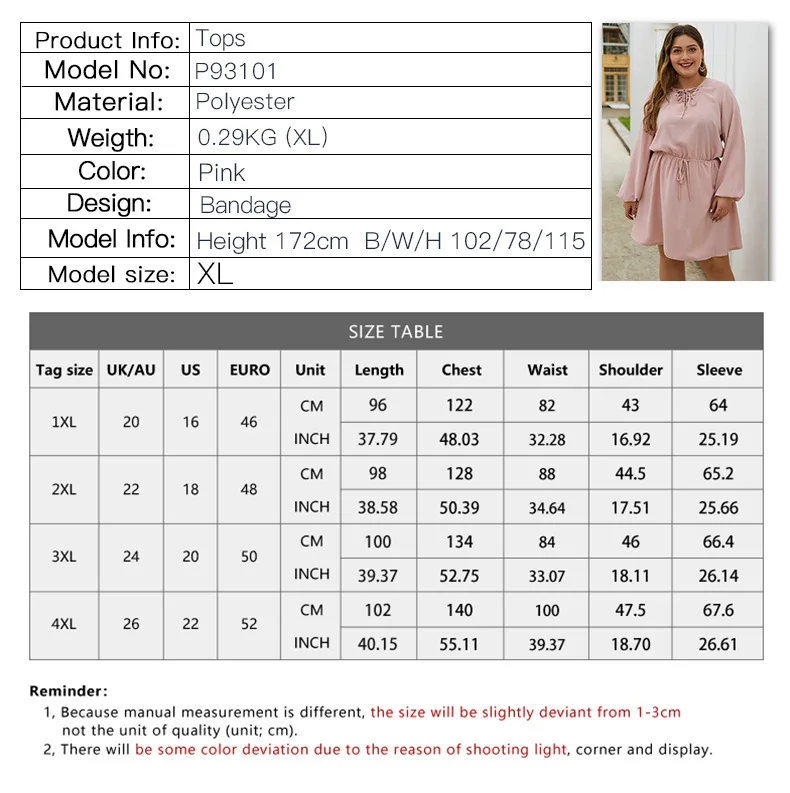 Женское шифоновое платье с длинным рукавом однотонное розовое в стиле преппи и