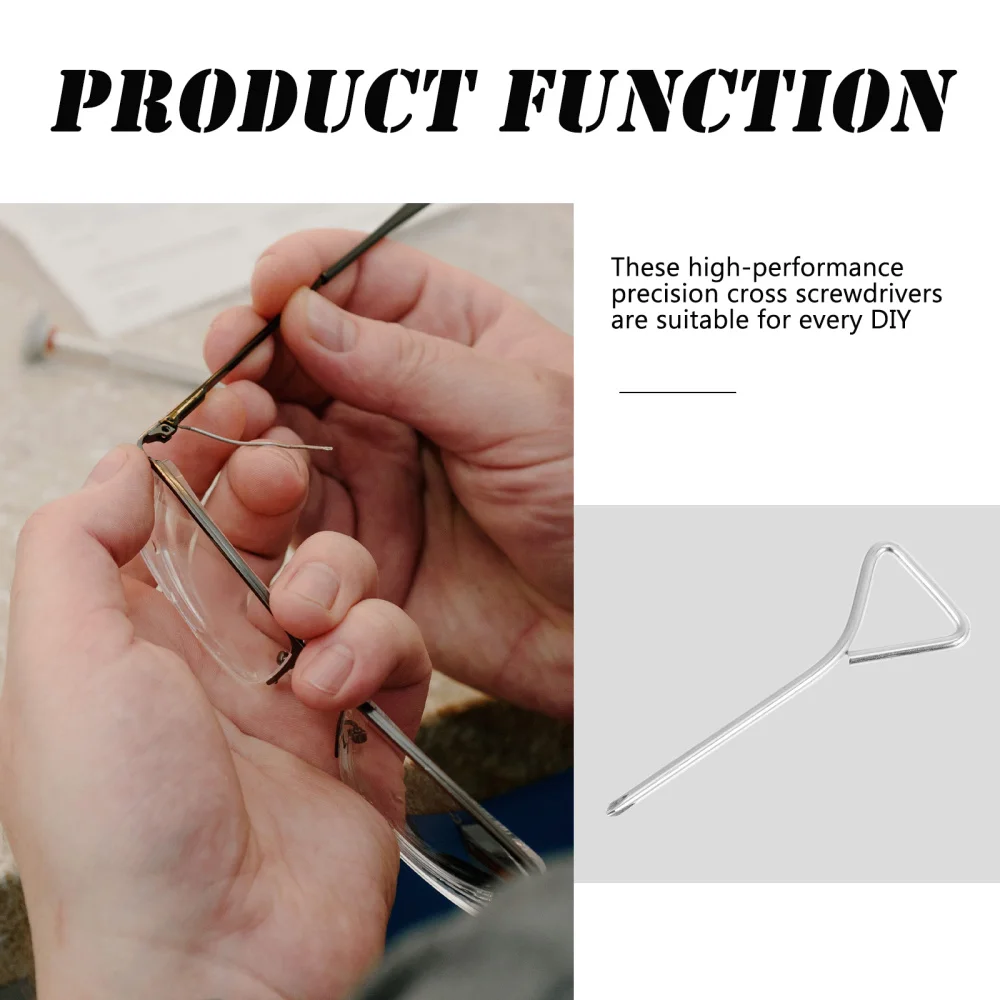 

20pcs 3mm Cross Screwdrivers Phillips Screwdrivers Triangle Grip Screwdrivers