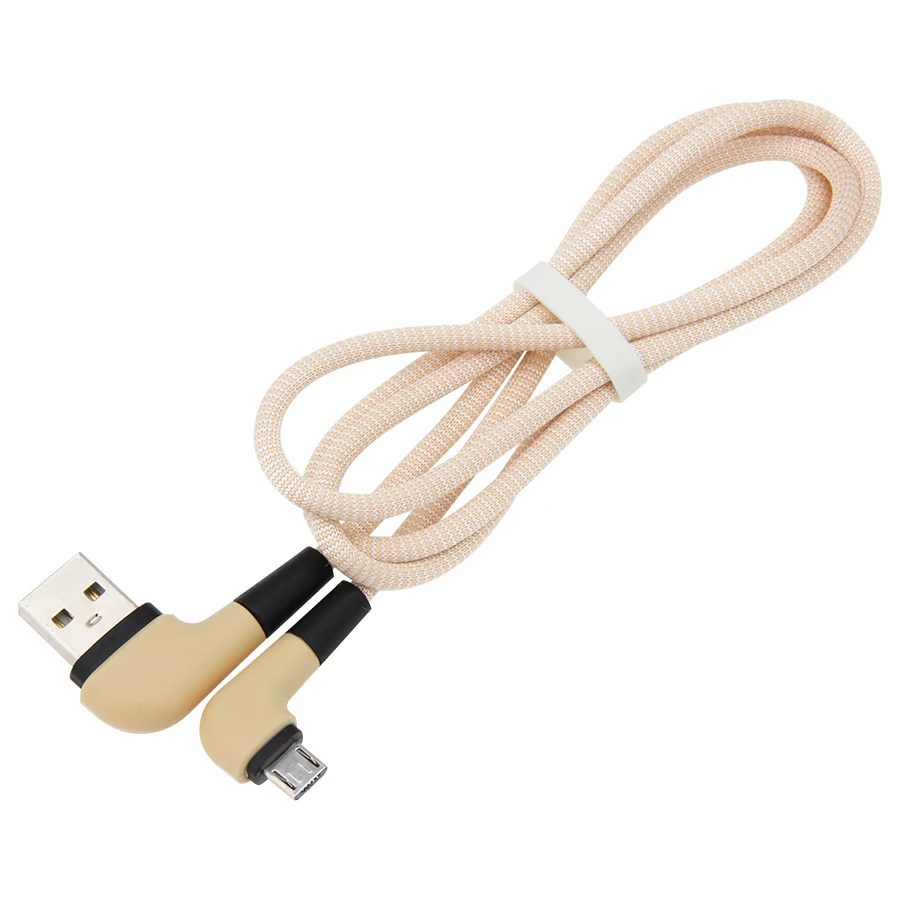 Кабель Micro USB Type-C угловой 90 градусов для Iphone Xiaomi Huawei 50 шт. | Мобильные телефоны и