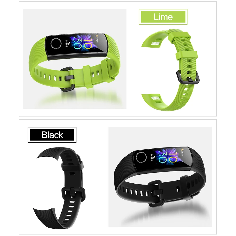 Ремешок на запястье для huawei Honor Band 5/4/3 для huawei группа A2 Smart Watch Sport браслет ремень для huawei Honor Band 5 группа 4