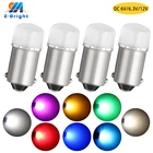 4 шт. 6 в 6,3 в 12 В DC H6W T11 T4W BA9S 44 47 Светодиодная лампа-вспысветильник для пинбола, машинки для игры, светильник ый белый Янтарный Розовый водонепроницаемый