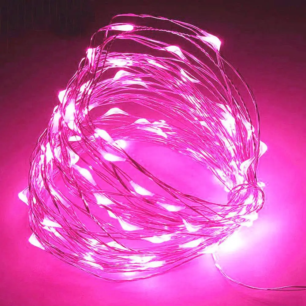 Copper Wire Led Fairy Lights Light String Outdoor Festival Xmas Decor Yard Garden Durable Super Bright | Освещение