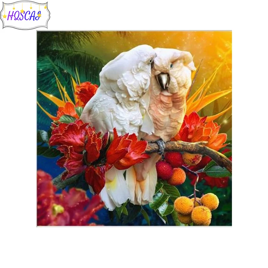 

Алмазная вышивка, цветок, фрукты, попугай, животные, современный декор, мозаика, алмазная живопись, полная квадратная/круглая дрель, новый по...