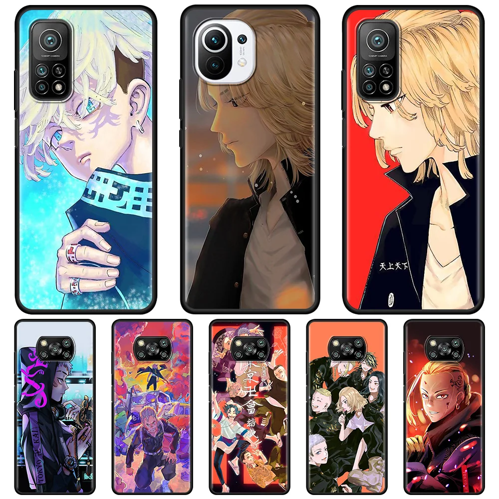 

Phone Case For Xiaomi Mi 10T Pro 11 Lite 5G Note 10 11X 9T CC9 CC9E 8Lite 11 UItra 9 SE Back Cover Capa Tokyo Revengers