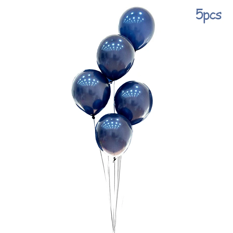 5 pcs balloons Принадлежности для космоса, вечерние, водонепроницаемые наклейки, декор для детей, подарок на день рождения, вечерние украшения и мероприятия - Цвет: 5 pcs balloons