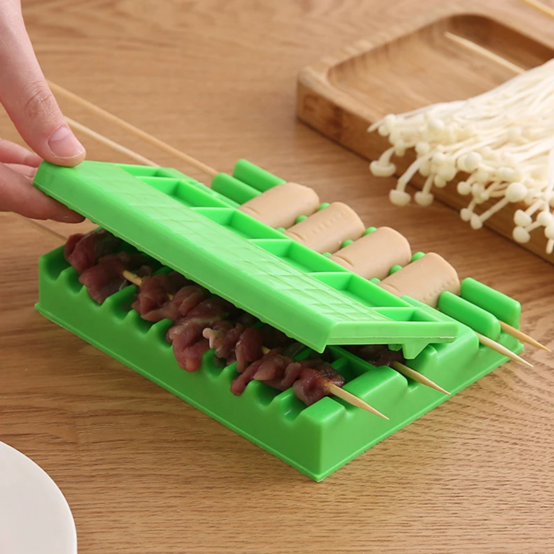 Шампура для шашлыка приготовления барбекю Стрингер машина по производству