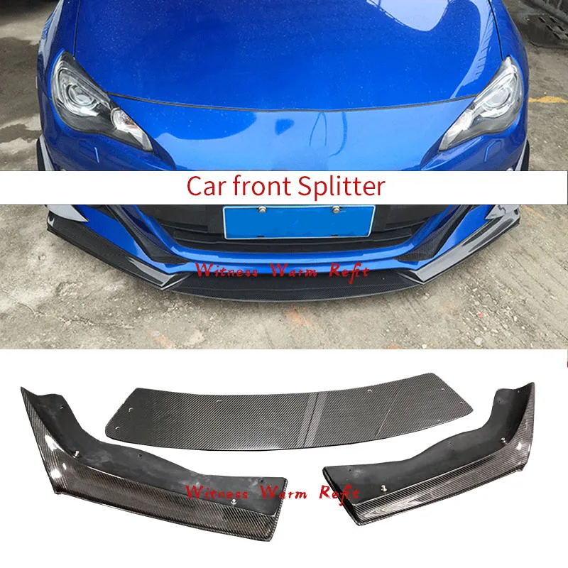 Аксессуары для переднего бампера комплект подбородка спойлер разветвитель
