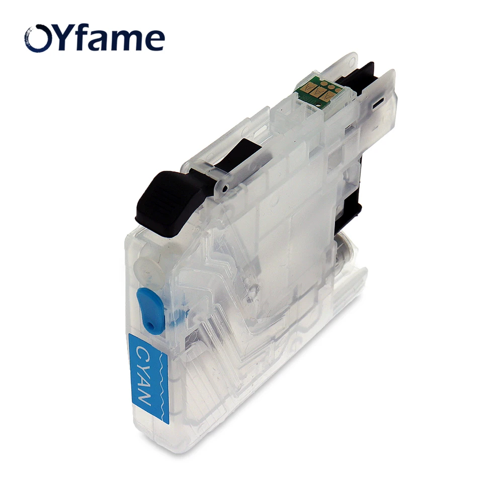 Картриджи с чернилами OYfame 4 шт. коротким картриджем LC105 LC109 для принтера brother MFC J6520DW