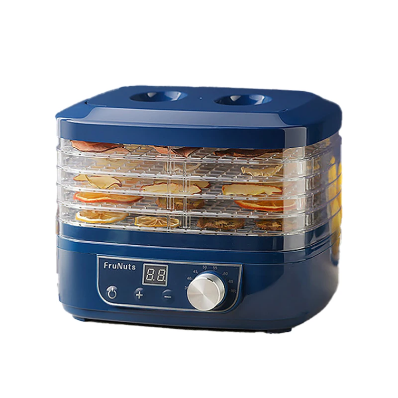 

Dried Fruit Vegetables Herb Meat Machine Household MINI Food Dehydrator Pet Dehydrated 5 Trays Snacks Air Fish 250W 10L