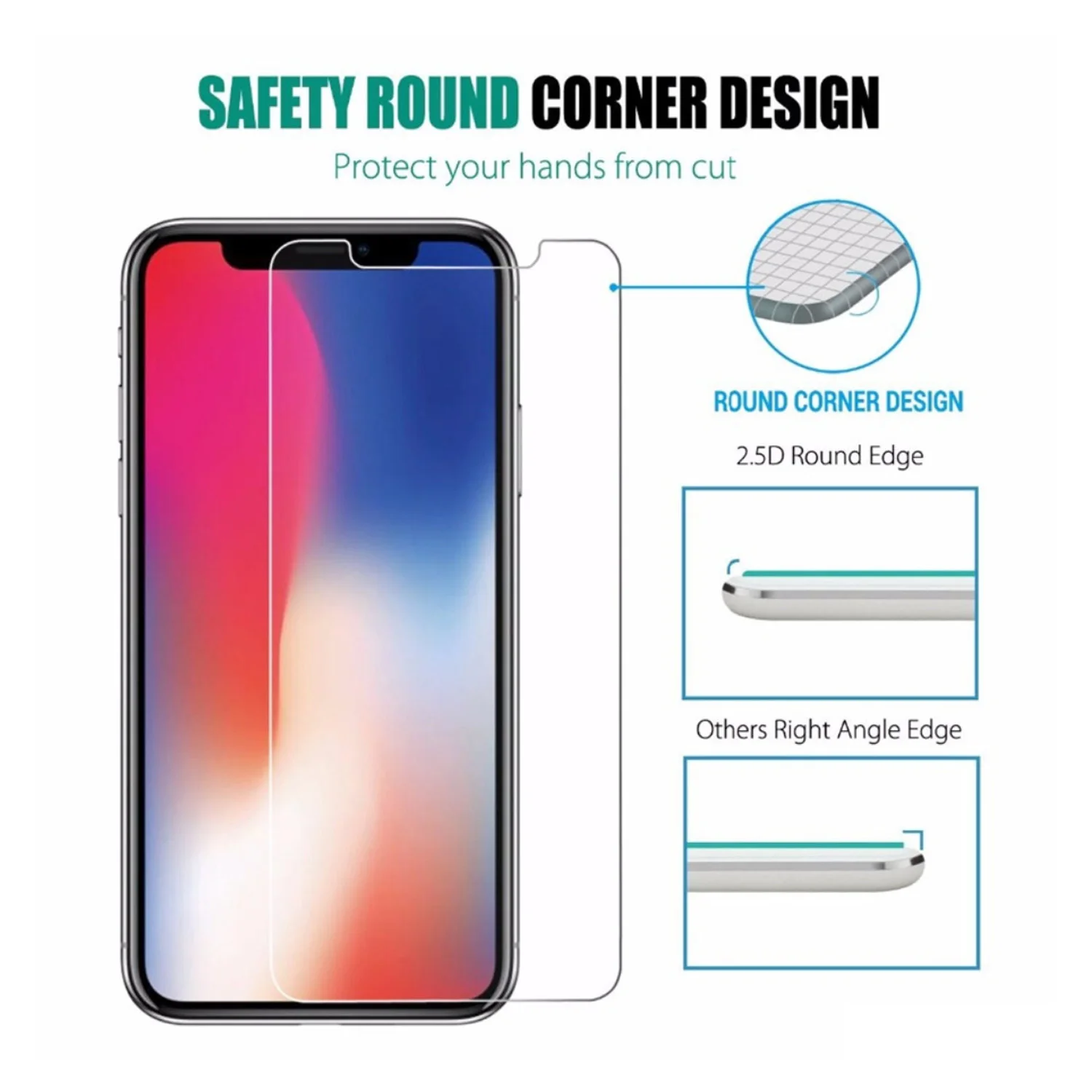 

9H Protective Full Cover Tempered Glass Screen Protector for iPhone SE 12 11 Pro X XR XS Max 8 7 Plus 6 6s 6 SE 5 12 Pro Glass