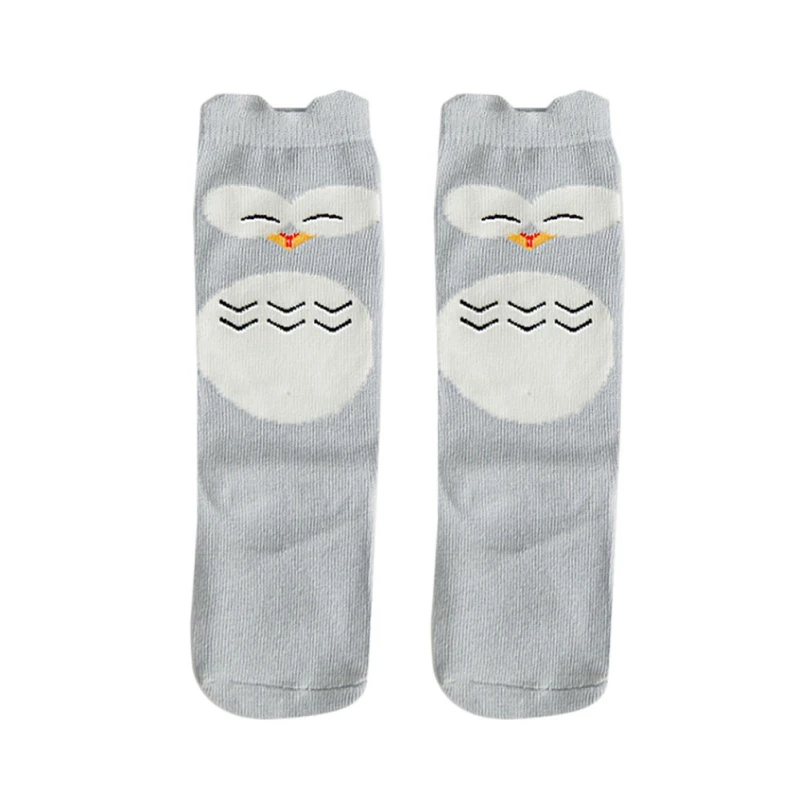 I Kids Autumn Winter Hot Cute Kids Fox Socks Totoro Socks Bear Pancake Cartoon Girls Knee High Socks Baby Long Socks - Цвет: I