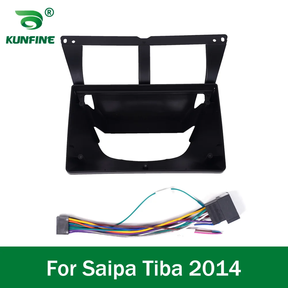 

Car GPS Navigation Stereo For Saipa Tiba 2014 Radio Fascias Panel Frame Fit 2Din 9 inch In Dash headunit screen